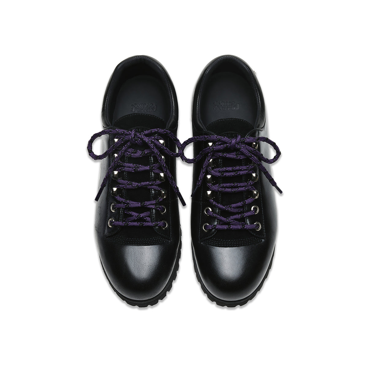 CRICLE CAGE MOUNTAIN DERBY WAXED BLACK - VIBRAM