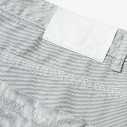 LIGHT GREY WASHED DENIM PANTS