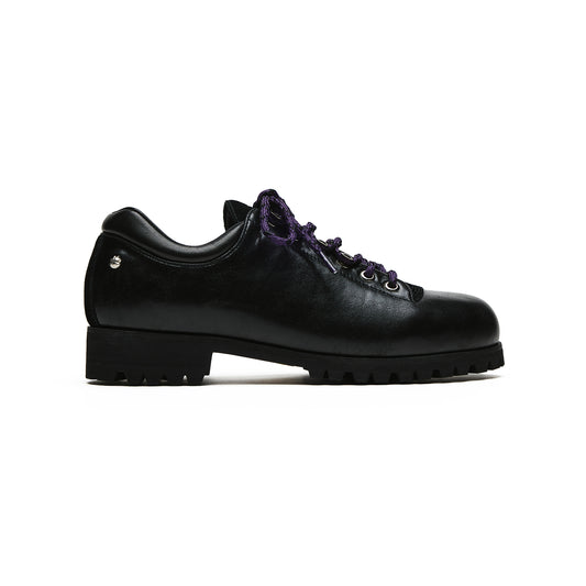 CRICLE CAGE MOUNTAIN DERBY WAXED BLACK - VIBRAM