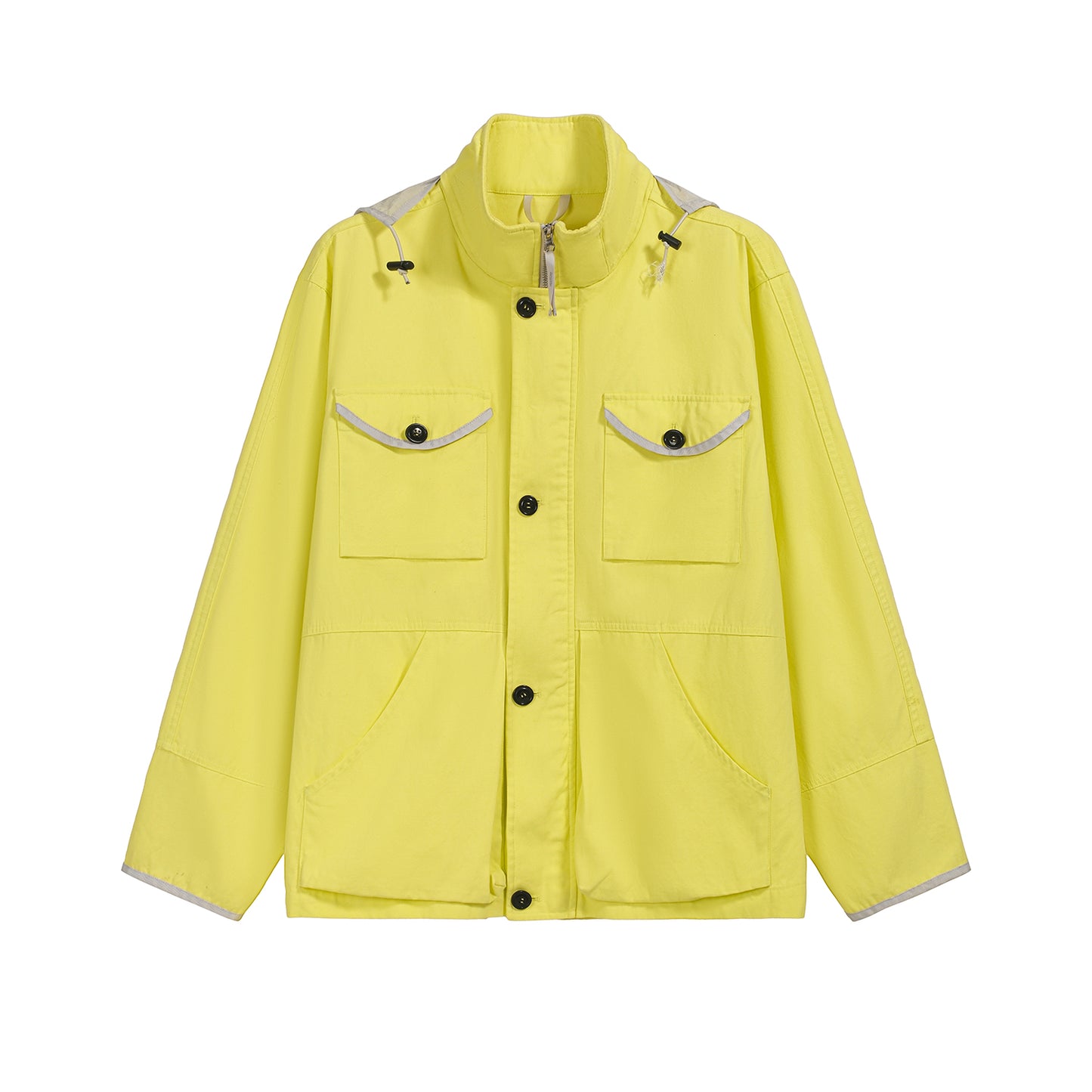 MULTI COLOR PRINT MULTI POCKET JACKET