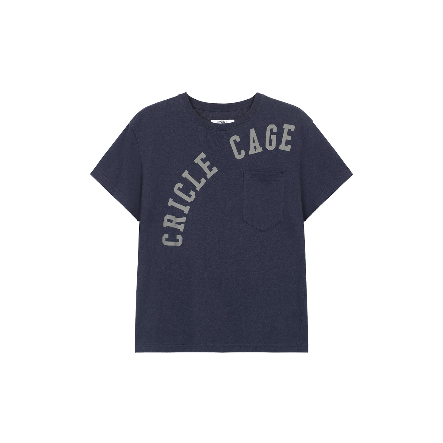 HEMP PRINT PATCH POCKET TEE