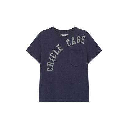 HEMP PRINT PATCH POCKET TEE
