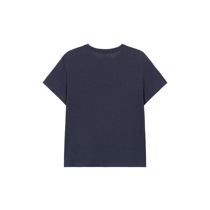 HEMP PRINT PATCH POCKET TEE