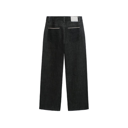 RED SELVEDGE RAW DENIM THIRD CUT