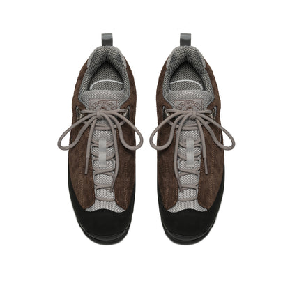 CRICLE CAGE Traveler Footwear Line -Urban Outdoor Walking Shoes(RED/BROWN)