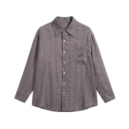 LINEN BAZAAR CHECK SHIRT