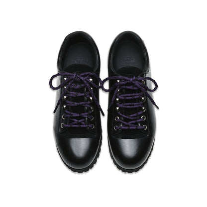 CRICLE CAGE MOUNTAIN DERBY WAXED BLACK - VIBRAM