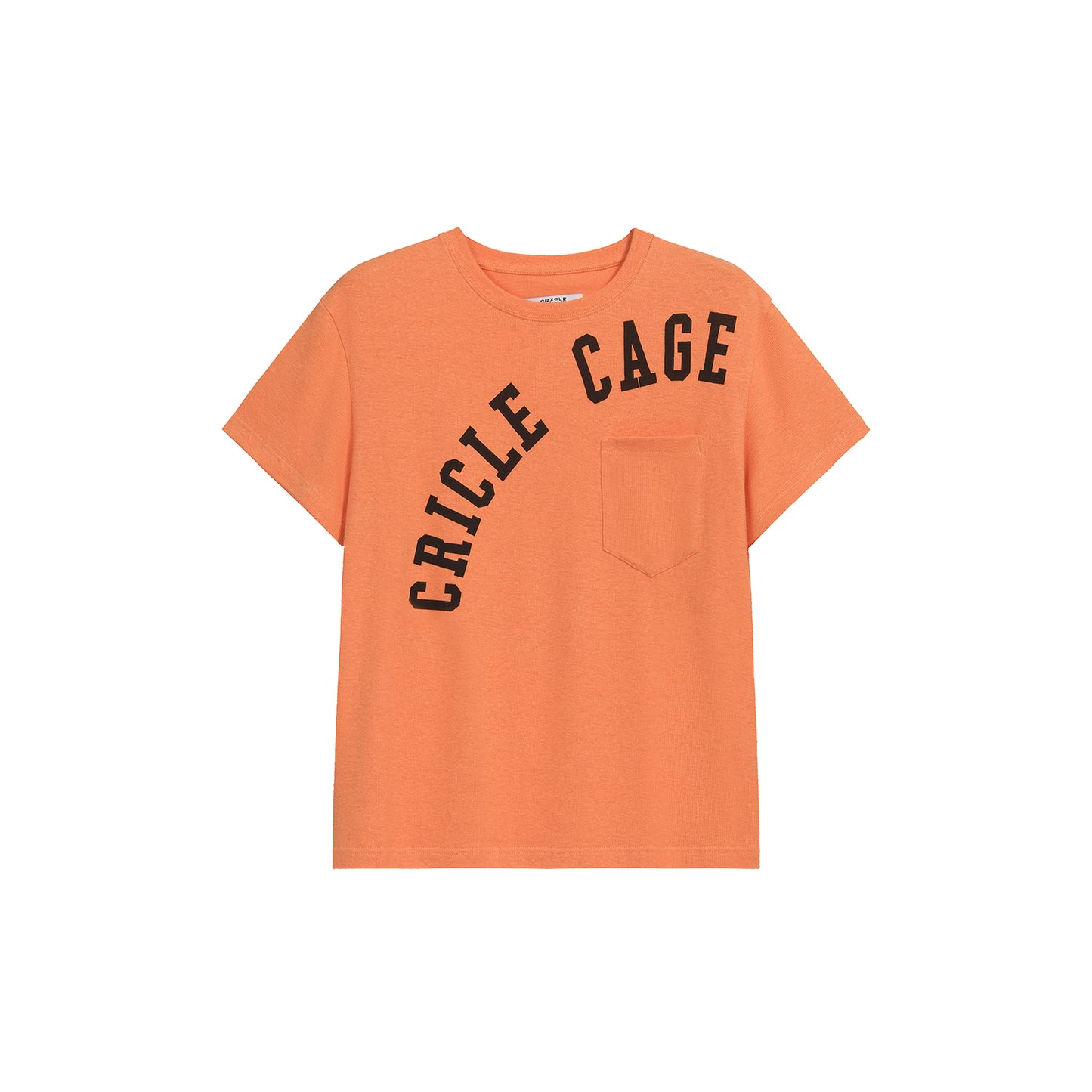 HEMP PRINT PATCH POCKET TEE