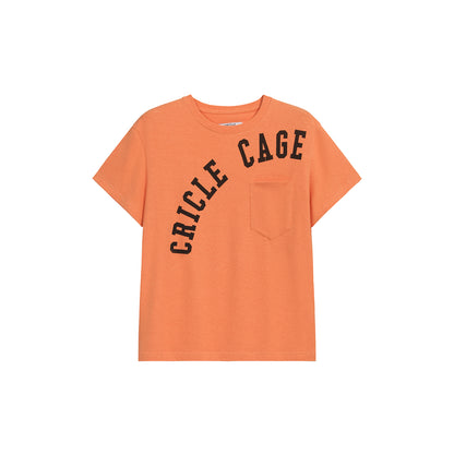 HEMP PRINT PATCH POCKET TEE