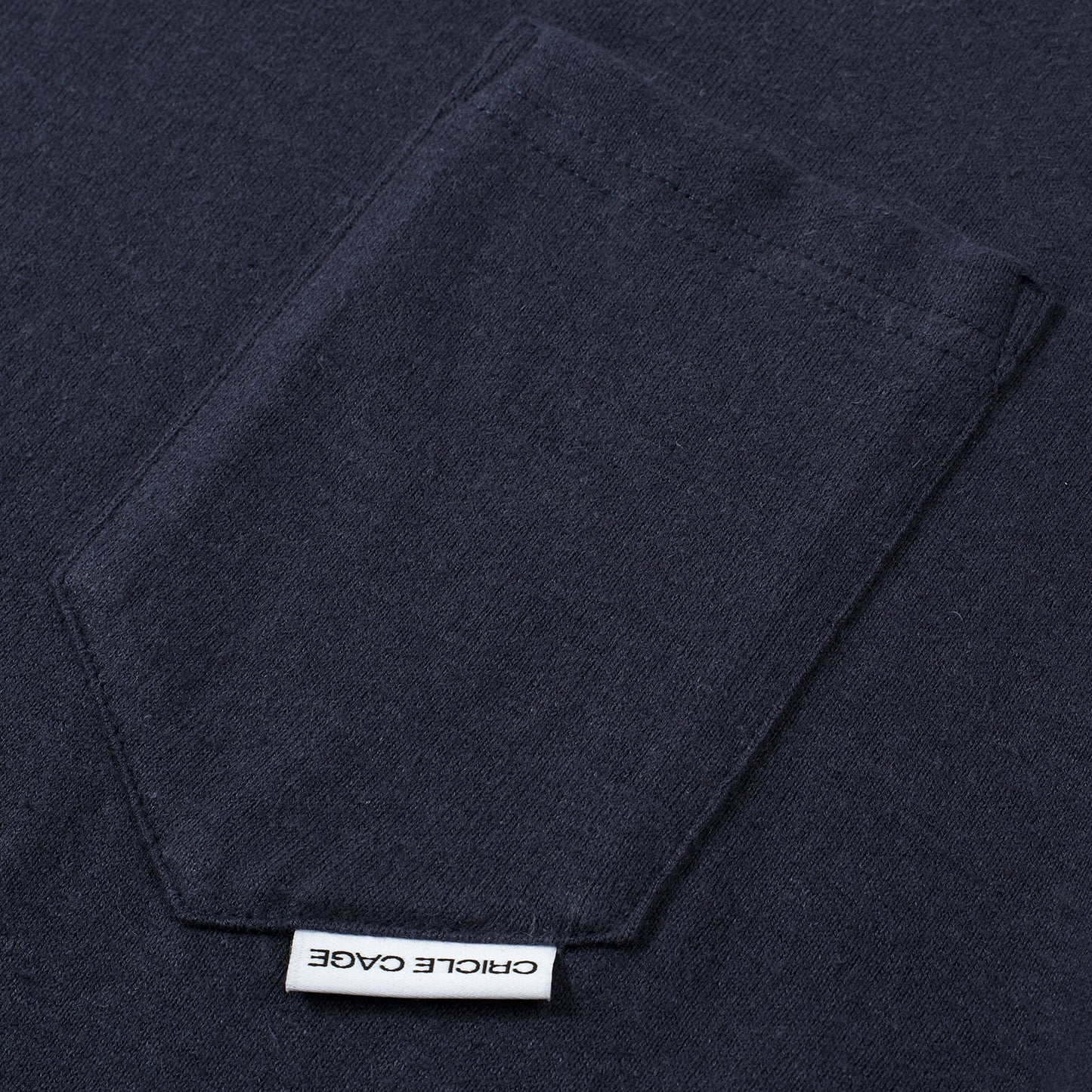 HEMP LONG SLEEVE PATCH POCKET TEE