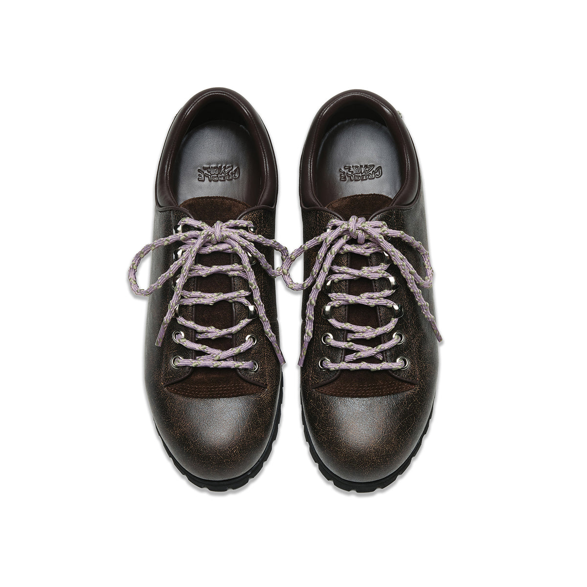 CRICLE CAGE MOUNTAIN DERBY CRACKED BROWN - VIBRAM