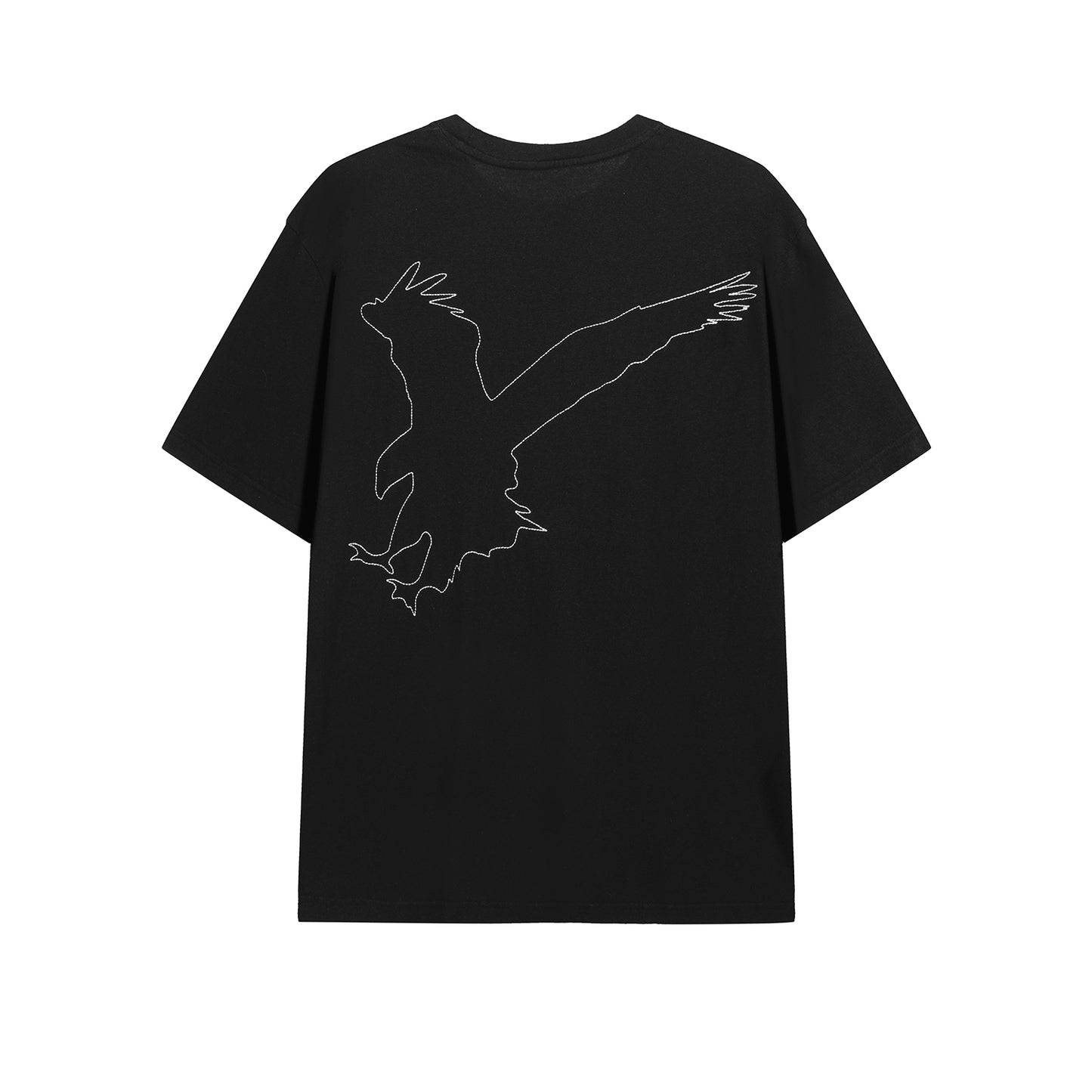 HEMP EAGLE EMBROIDERED TEE