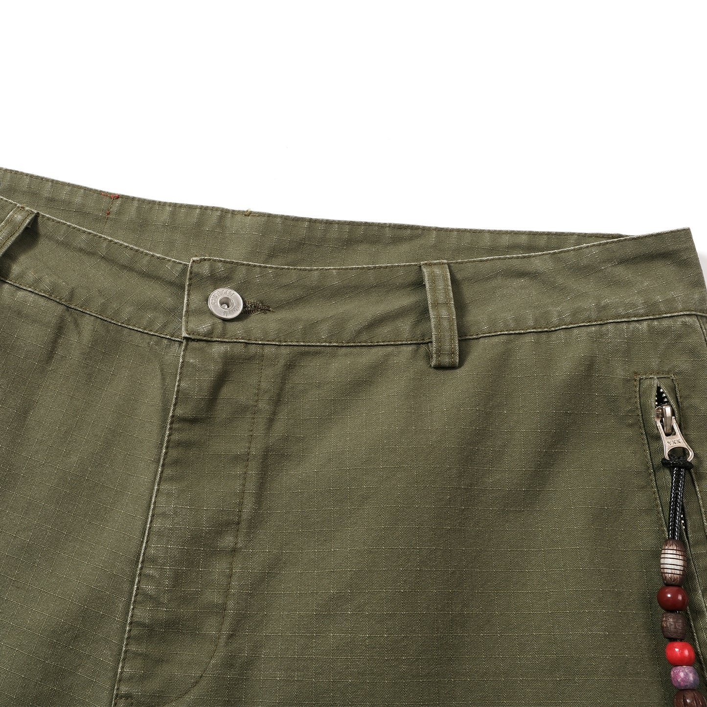 BEADED CAPRI PANTS