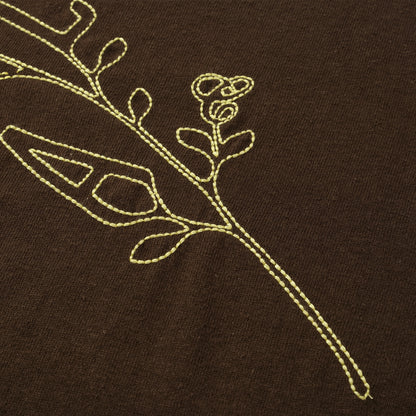 HEMP LOGO EMBROIDERED TEE