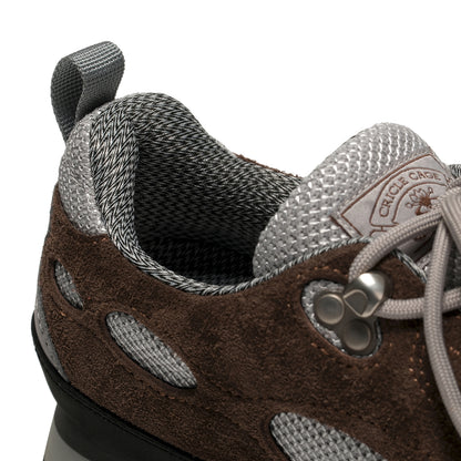 CRICLE CAGE Traveler Footwear Line -Urban Outdoor Walking Shoes(RED/BROWN)
