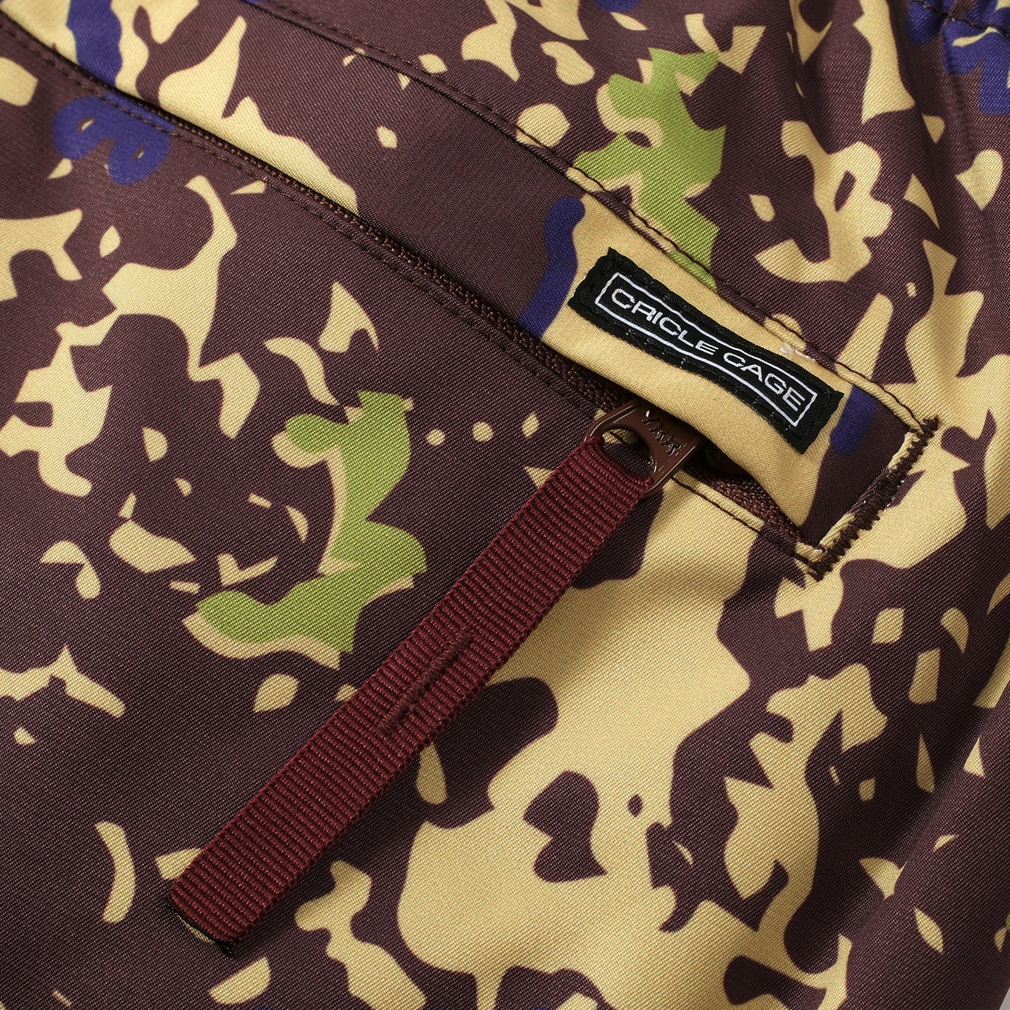 CUSTOM CAMOUFLAGE NYLON CARGO BAGGY