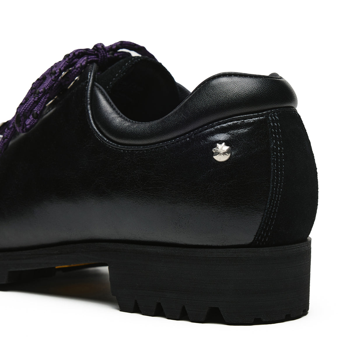 CRICLE CAGE MOUNTAIN DERBY WAXED BLACK - VIBRAM