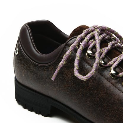 CRICLE CAGE MOUNTAIN DERBY CRACKED BROWN - VIBRAM