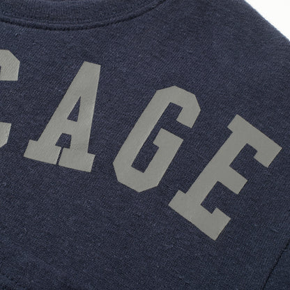 HEMP PRINT PATCH POCKET TEE
